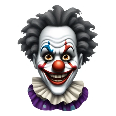 Art the clown sticker