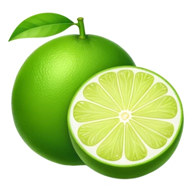 lime eating lime sticker