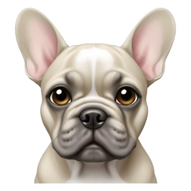 Blue fawn french bulldog sticker