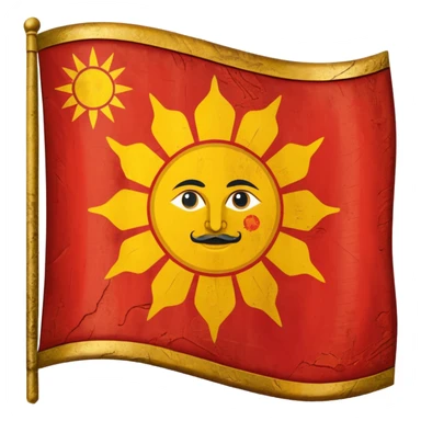 Flag of agha Mohammad khan qajar  sticker