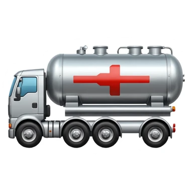 Truck oil tanker sticker