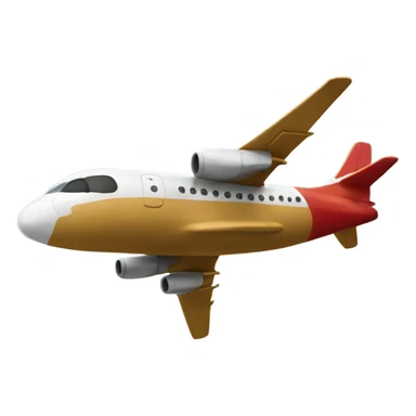 Flying to london  sticker