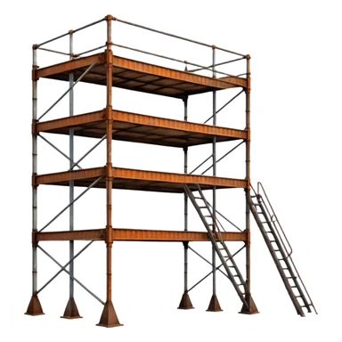 Building Scaffolds sticker