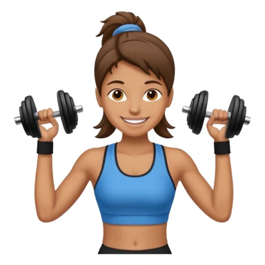 gym sport smile sticker