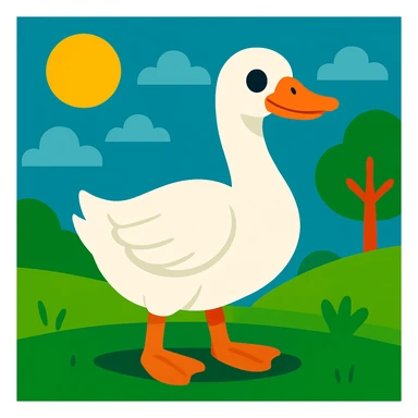 Goose sticker