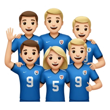 fantasy football team funny sticker