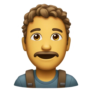 emoji de vainilla sticker