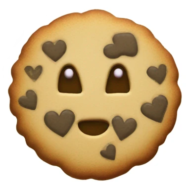 Tactical cookie heart sticker