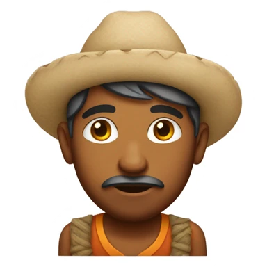 Indian farmer poor sticker