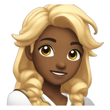 Genshin bisous sticker