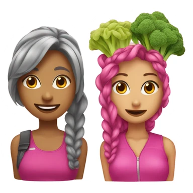 Combine these two emojis 🍑💁‍♀ sticker