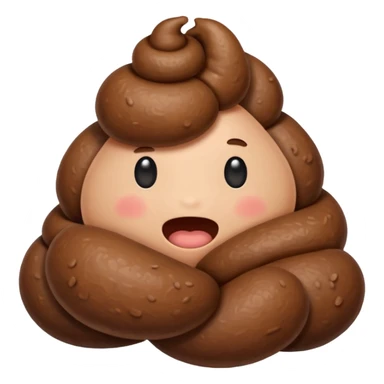 Poop and dick emoji sticker