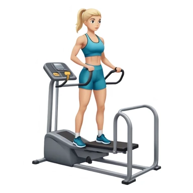 how to use gym calf-raise machine sticker