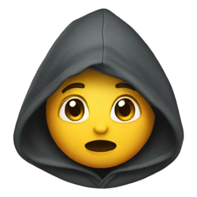 singing with a hoodie on sticker