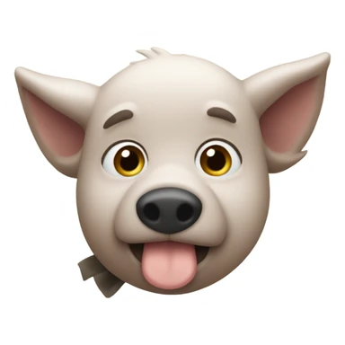 Gavião segurando um porco sticker