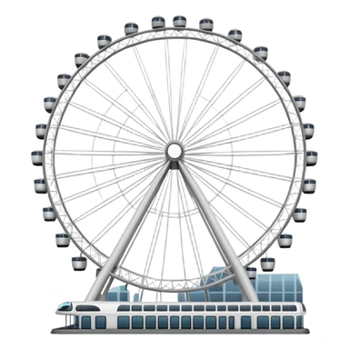London Eye ferris wheel sticker