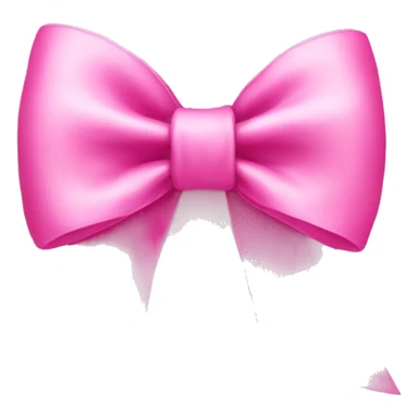 Pink bow  sticker
