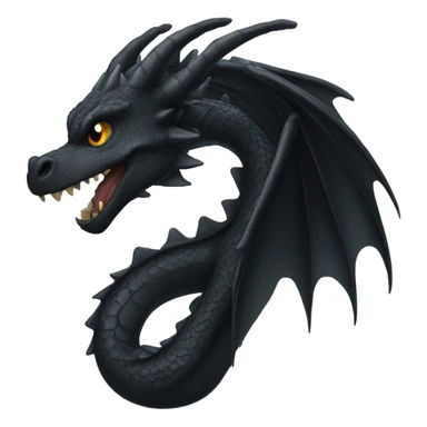 Black Dragon sticker