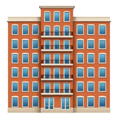 apartment buildingemoji sticker