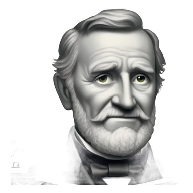 ulysses grant dollar winking sticker