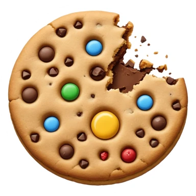 Make a broken cookie 🍪 sticker