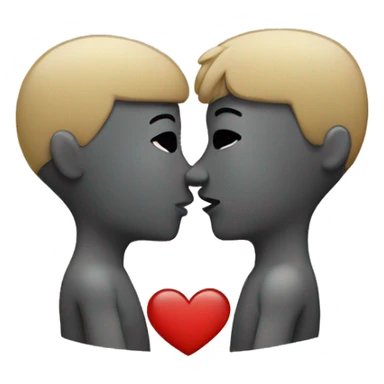Love and kiss sticker