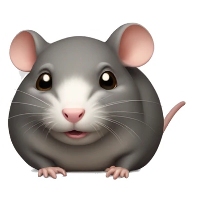 Very Very very fat rat, fattest rat ever sticker