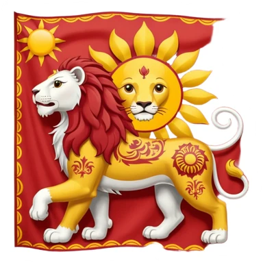 پرچم پهلوی شیر و خورشید sticker