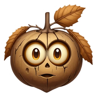 Withering buckeye sticker