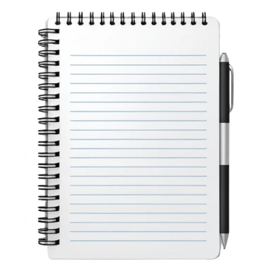 spiral notebook sticker