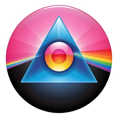 Logo pink floyd sticker
