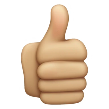 Tecak thumb up sticker