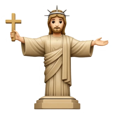 Christ the redeemer sticker