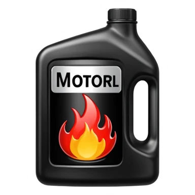 motor oil sticker