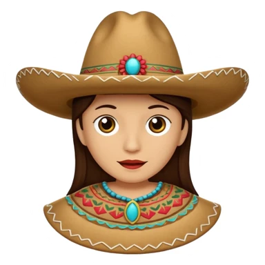 Sombrero de ranchero sticker