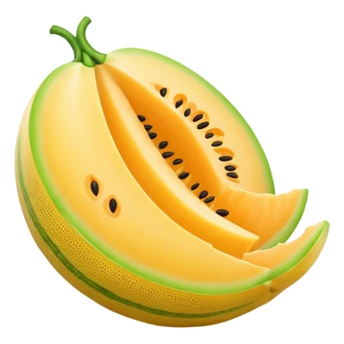 yellow melon sticker