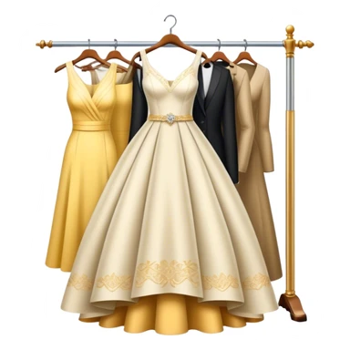 luxury dress wardrobe iconic sticker