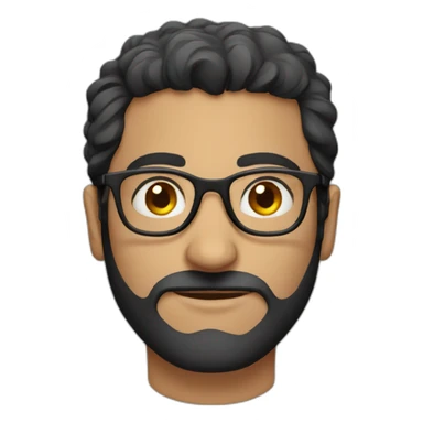 armenian guy in glasses sticker