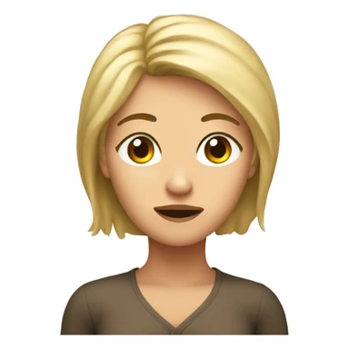 Rubia dormida sticker