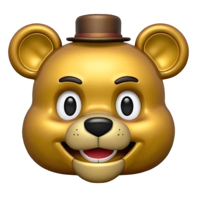 A Freddy Fazbear Symbol  sticker