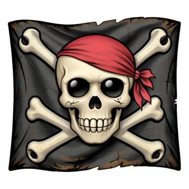 Jolly Rogger of acee sticker