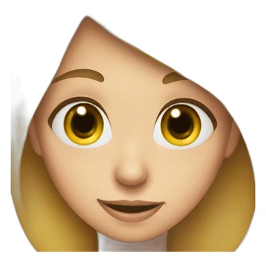 Girl-cover-nose-bad-smell sticker