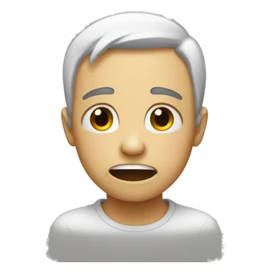 happily crying sticker