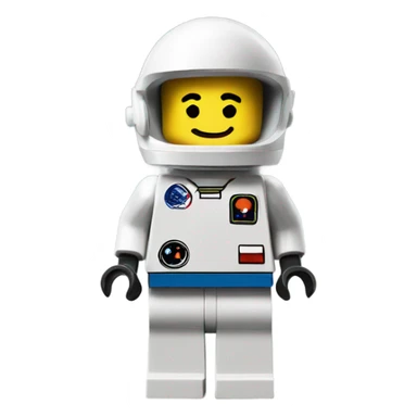 Spaceman Lego sticker