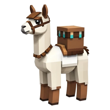 Minecraft llama sticker