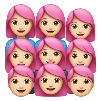 pink iphon employees(admins) emoji sticker