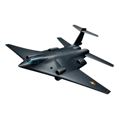 B-2 Spirit bomber - Northrop B-2 (Model Year: 2021) (Iconic colour: Stealth black) sticker