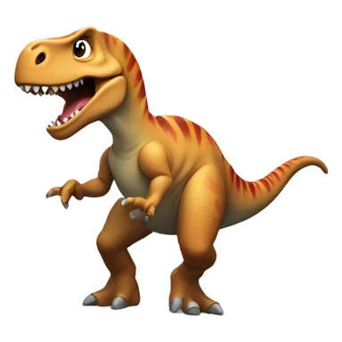 A Jewish dinosaur dancing  sticker