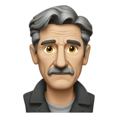George Orwell world sticker