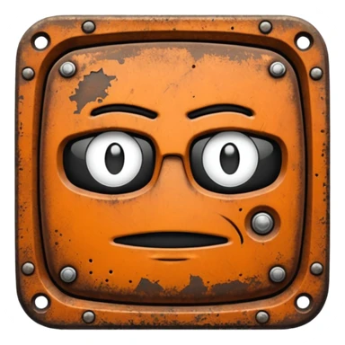 Create a Discord server icon that displays the name DUBS based on the Rust video game. sticker